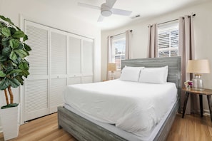 3 habitaciones, tabla de planchar con plancha, cuna de viaje y wifi 