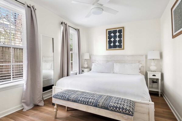 6 bedrooms, iron/ironing board, travel crib, WiFi