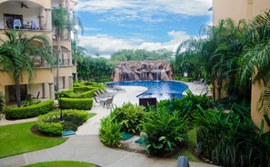 Outdoor pool - SADHANA_TAMARINDO UNBEATABLE LOCATION!! MODERN CONDO, STEPS TO TAMARINDO BEACH! (Tamarindo)