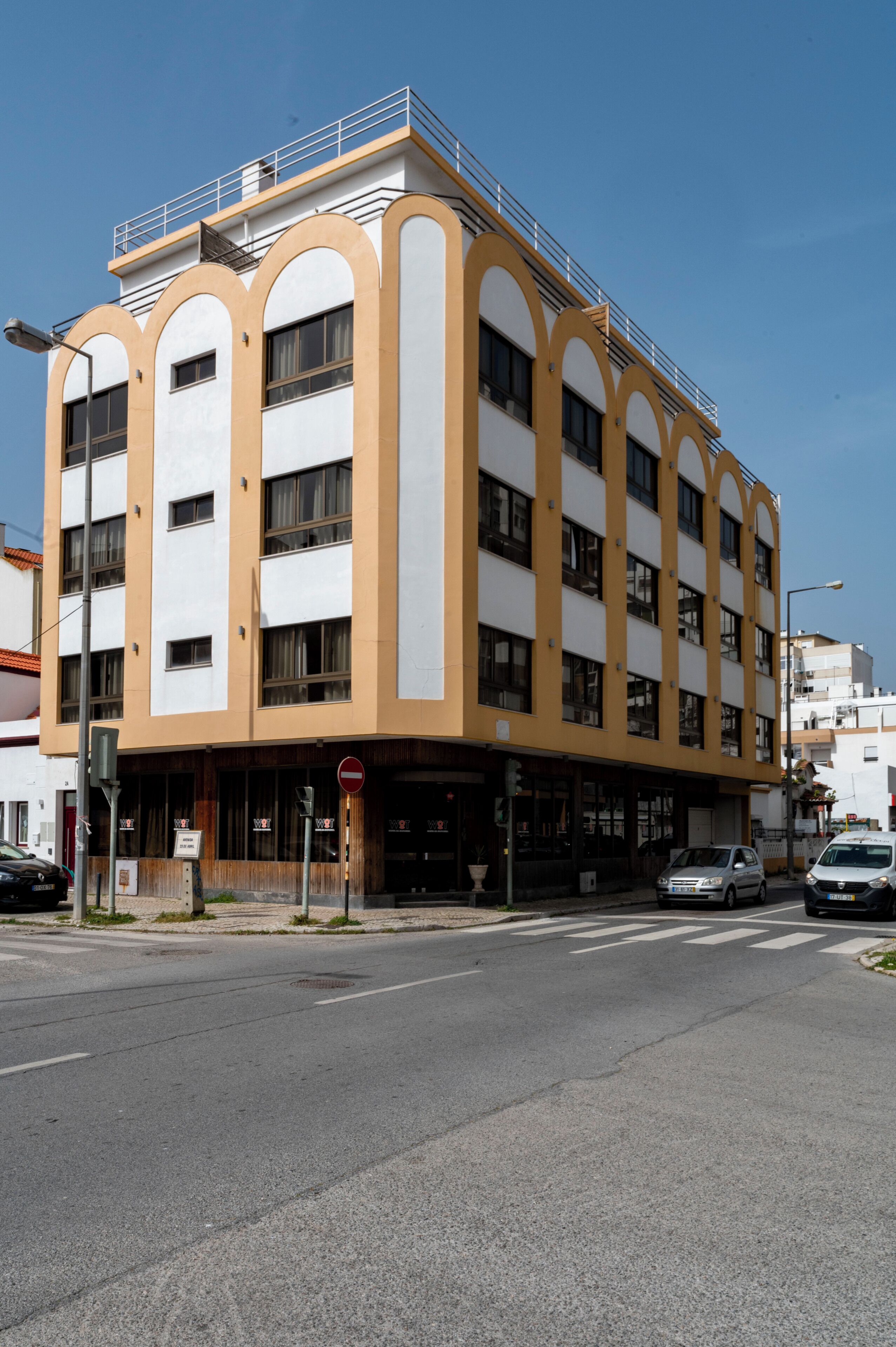 Fassade der Unterkunft