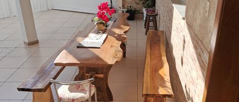 Udendørs spisemuligheder