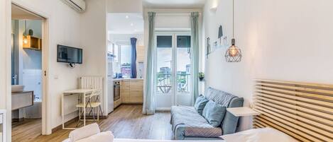 1 soverom, strykejern/-brett, wi-fi og sengetøy