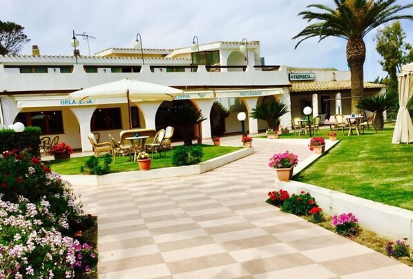 Façade de l’hébergement