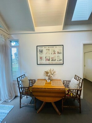 Dining - Two-Bedroom Rainforest Retreat with Fire, Privacy & No Checkout Chores (Tanybryn)