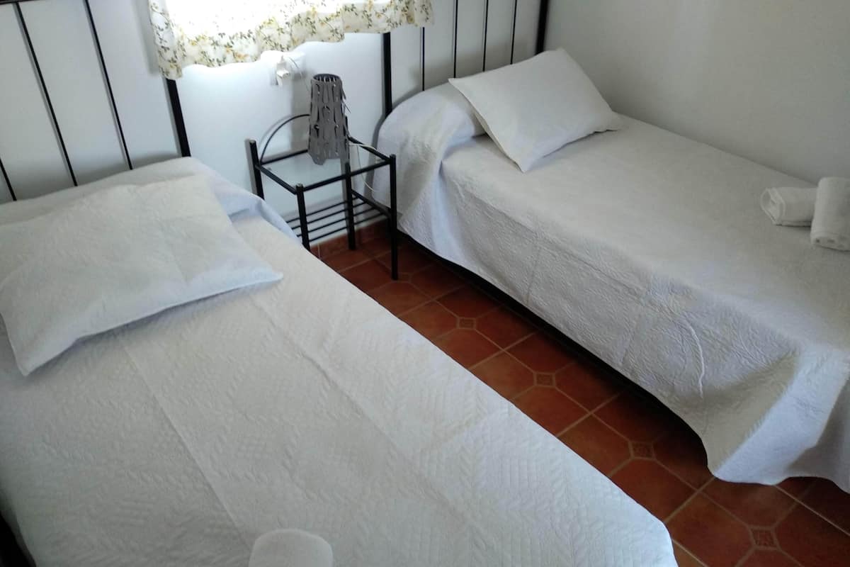 Basic Twin Room | Egyptian cotton sheets, premium bedding, down comforters