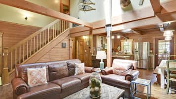 TV connectée, cheminée