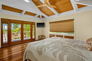 3 bedrooms, internet, bed sheets - Tropical Haena Getaway Just Steps to Beach! (Haena)