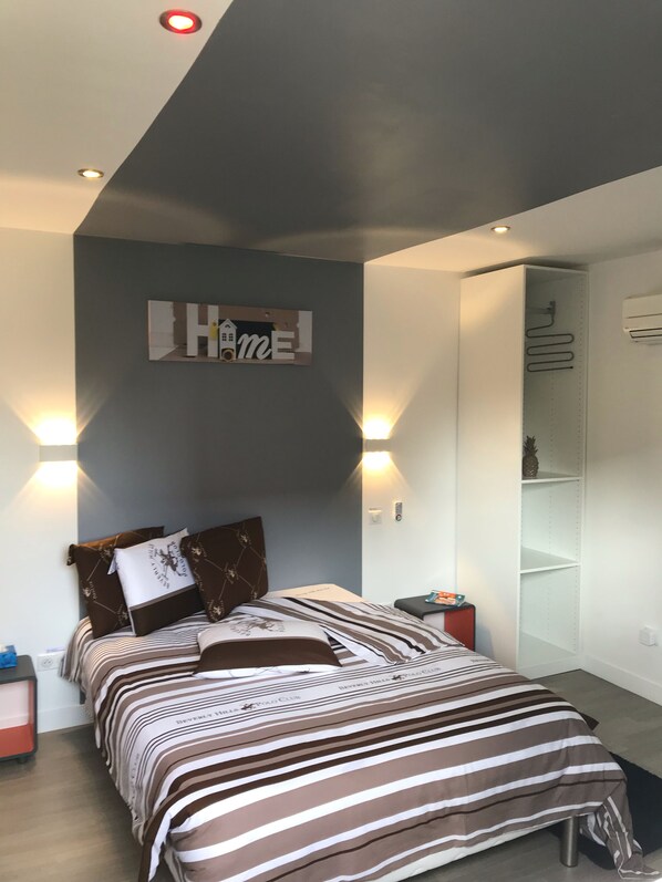 1 chambre, bureau, chambres insonorisées, Wi-Fi