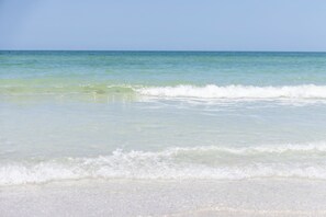 On the beach