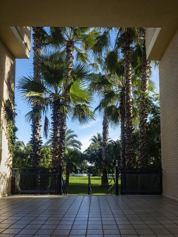 Terrein van de accommodatie