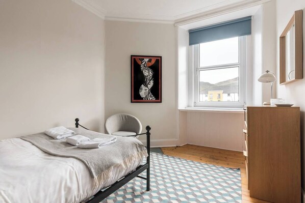 3 bedrooms, iron/ironing board, travel cot, WiFi