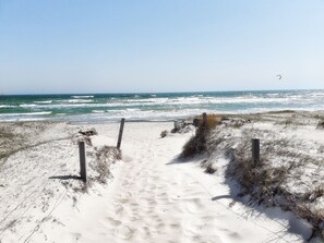 Beach nearby