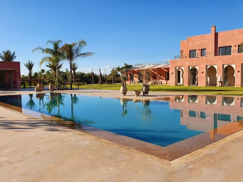 Dar Lalla Mhalla - Superb Villa 975m2 - 5ch - Domaine 2Ha palmeraie