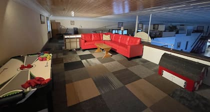 Stay in a unique and original Old Town Hall with hardwood floors..