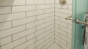 Shower, hair dryer