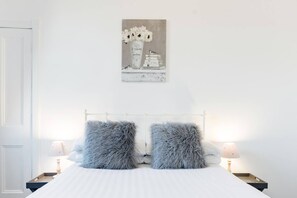 2 bedrooms, iron/ironing board, travel crib, WiFi