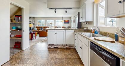 Updated Dog-Friendly Home w/Expansive Deck, Views, Gas Grill, & Private Hot Tub