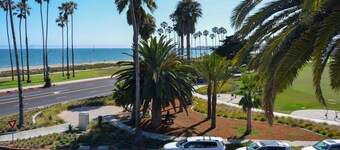 Lovely home with furnished patio, grill & ocean views - close to the beach