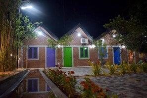 Front of property – evening/night