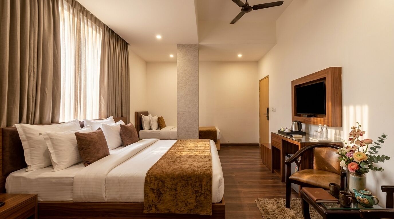 Deluxe Room | Premium bedding, down duvets, pillow-top beds, individually decorated