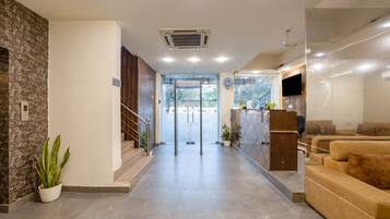 Sala de estar en el lobby