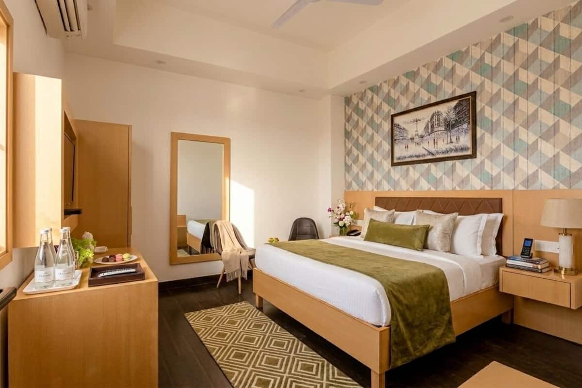Chambre Classique | Literie de qualité supérieure, couette en duvet d'oie, surmatelas