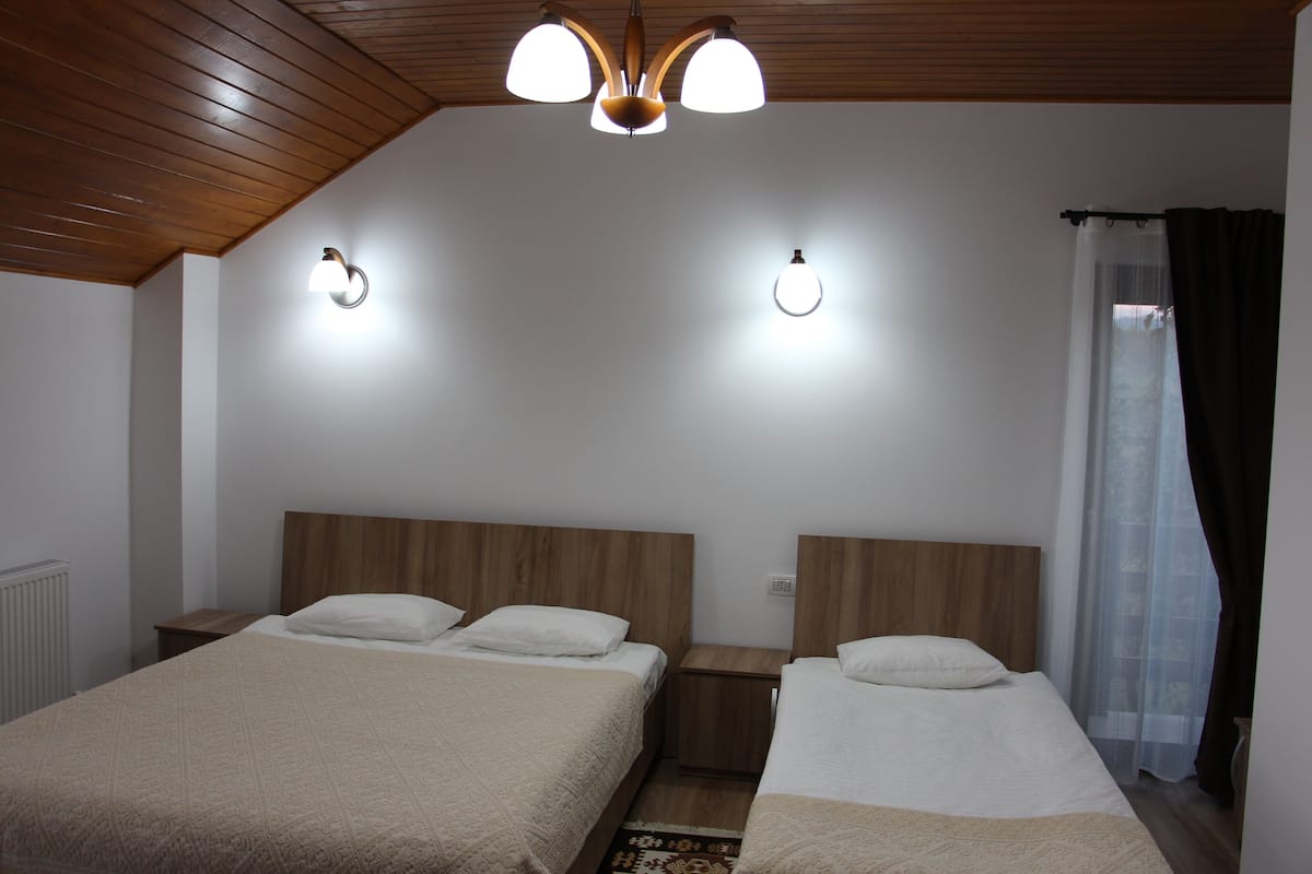 Family Triple Room | Individually decorated, desk, soundproofing, free WiFi