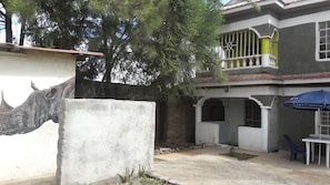 Fachada da propriedade