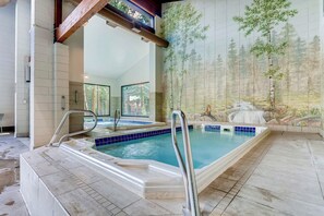 Piscine couverte, piscine chauffée