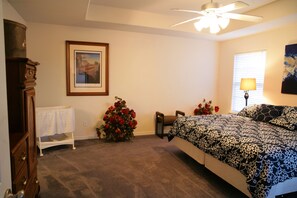 6 bedrooms, in-room safe, iron/ironing board, free WiFi