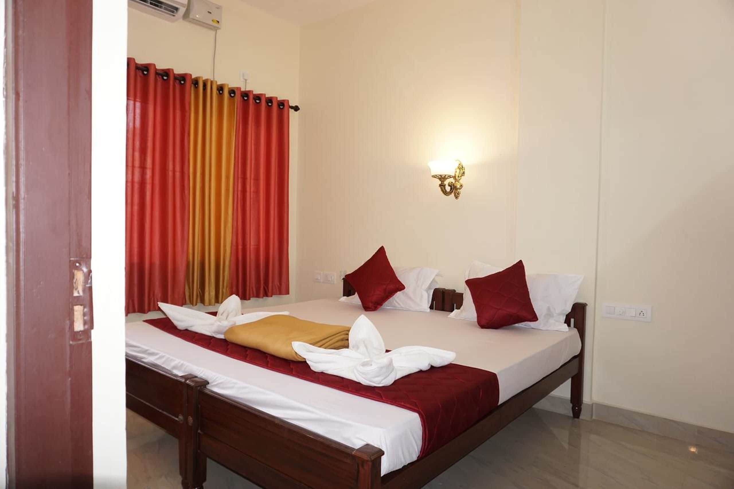 Espacio para trabajar con laptop, wifi gratis y ropa de cama 