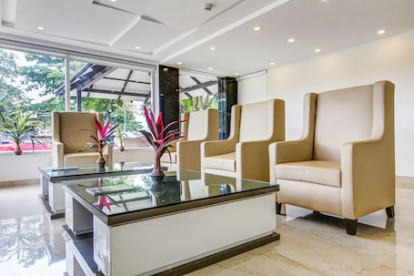 Sala de estar en el lobby