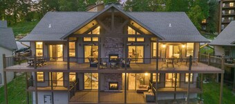 Breathtaking Lake Views,  Indoor Pool, Fireplaces, Gameroom & Endless Fun