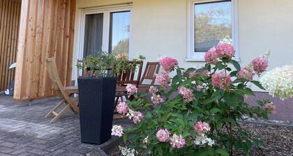 Apartment with fireplace on the Rennsteig in the Thuringian Forest