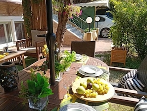 Restauration en plein air