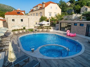 Pool - Orka Apartments - One-Bedroom Apartment (3 Adults + 1 Child) (Dubrovnik)