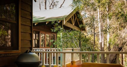 One Bedroom Chalet perfect for a couples getaway with a separate Bedroom and lounge area.