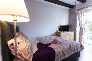 1 غرفة نوم وواي فاي وملاءات أسرّة