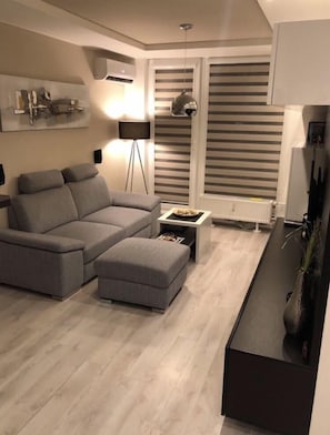 Apartment, 1 Schlafzimmer | Wohnzimmer | Smart-TV, DVD-Player
