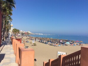 Accommodatie ligt op het strand