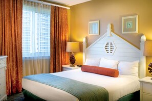 2 bedrooms, in-room safe, iron/ironing board, WiFi