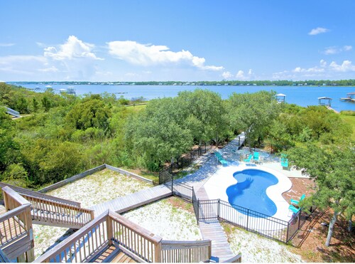Incredible Waterfront Beach Property; Best Location & Views with a Heated Pool
