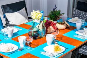 Dining - House in Mallorca Casa Sabrina close to the beach (Cala Mesquida)