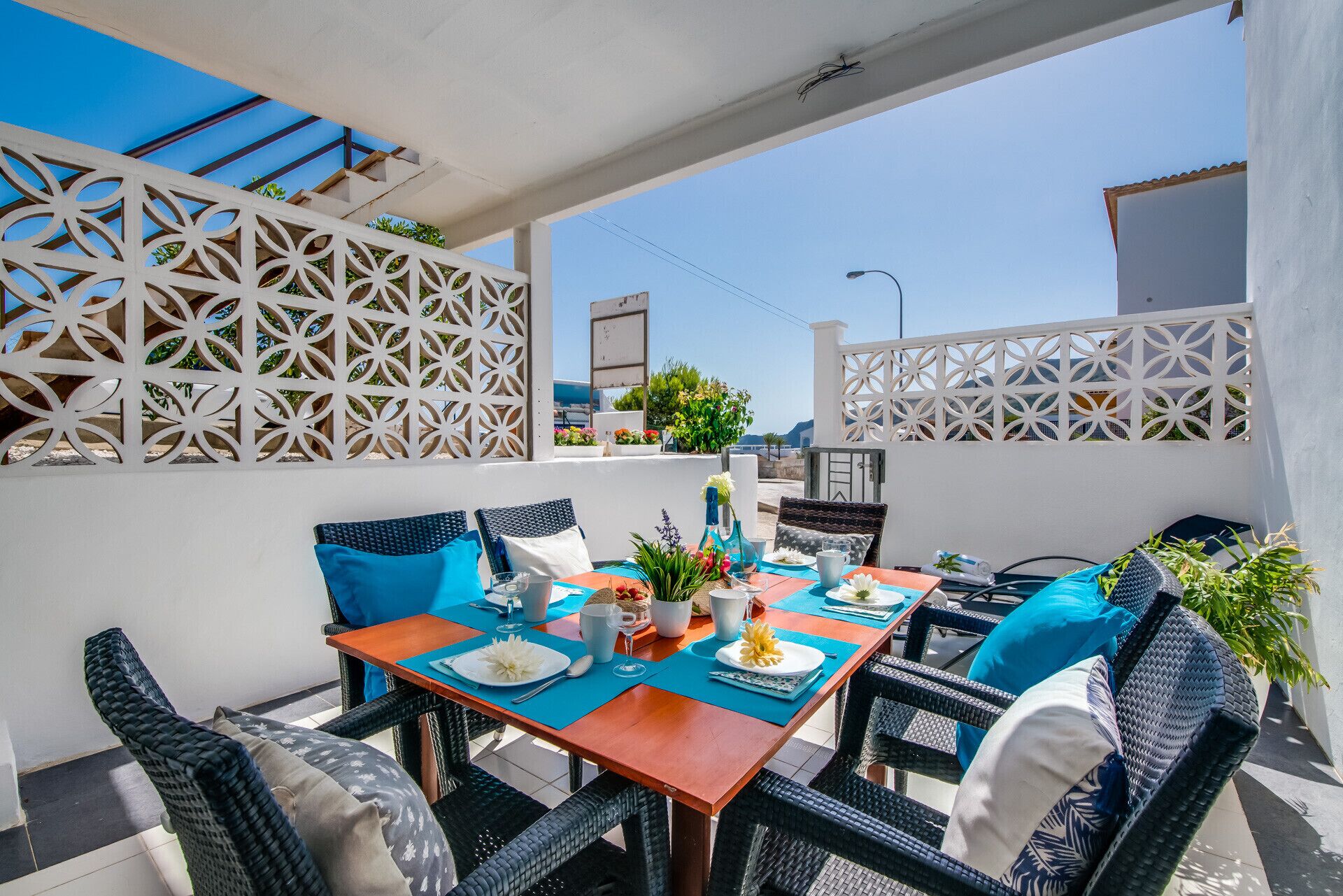 Udendørs spisemuligheder