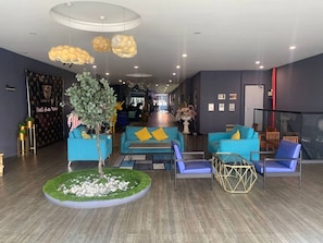 Sala de estar en el lobby