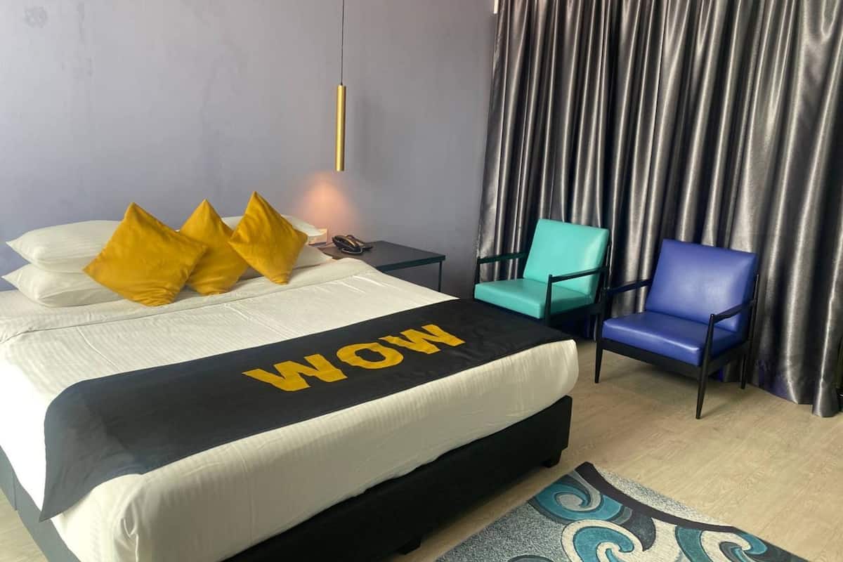 Deluxe Double Room | Premium bedding, free minibar items, in-room safe