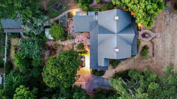 Aerial view - Flowertown Bed and Breakfast (Summerville)