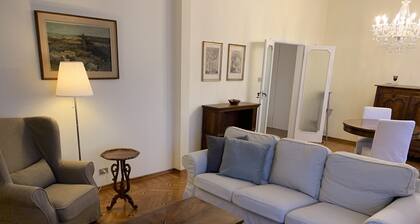 elegant apartment with garden - adjacent historic center and Civil Hospital