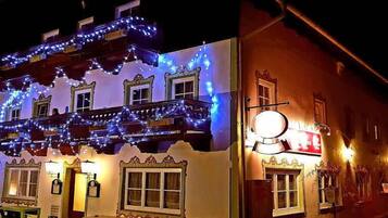 Front of property – evening/night