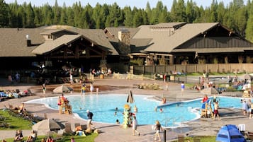 Indoor pool, outdoor pool